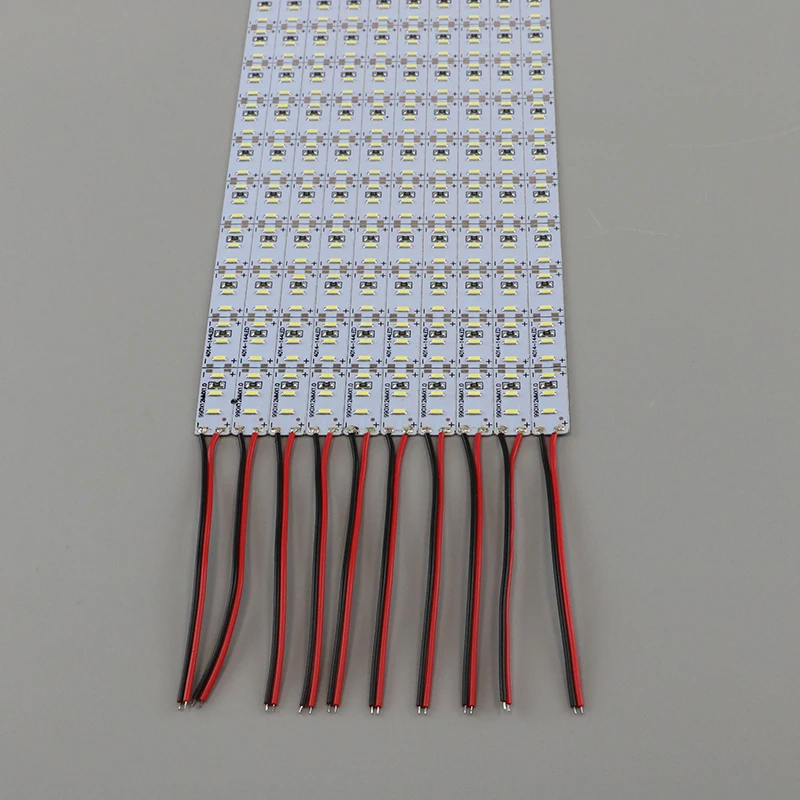 print mega logo 12v 144leds high brightness pure white color korea 4014 led rigid strip