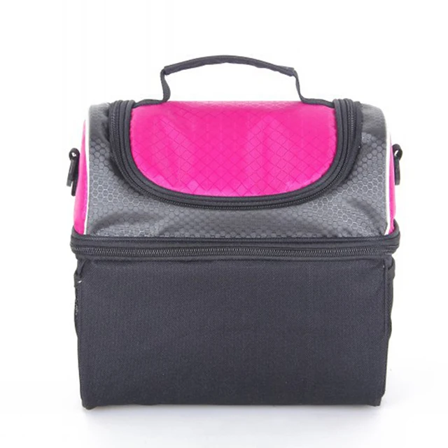  Оптовая продажа двухслойный изолированный ланч-мешок охладители с тоутом
