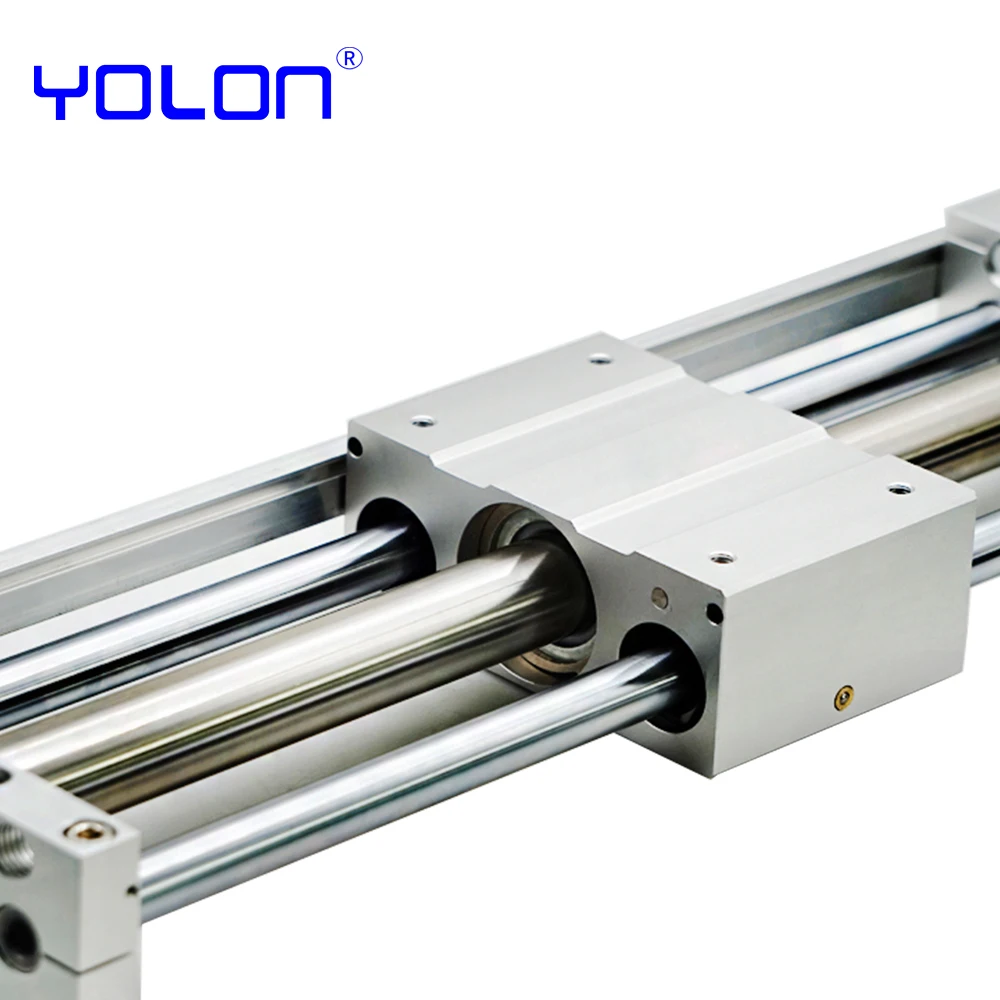 RMTL CY1L10X100 CY1L10X200  CY1L10X300 CY1L10X400 CY1L10X500 Magnetically Coupled Rodless Pneumatic Cylinder   Type SMC