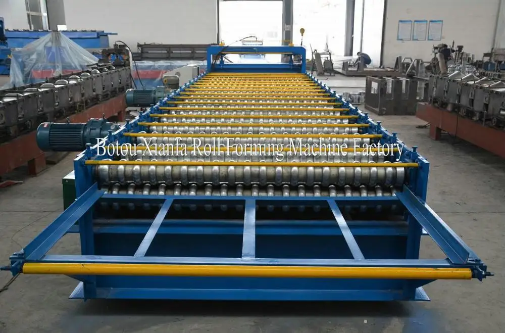 zinc sheet corrugated sheet roll forming machine