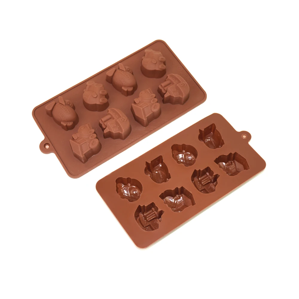 
Wholesale 9 Cavity Funny Shaped Food Grade Silicone Cake Mold Silicone Chocolate Mould 