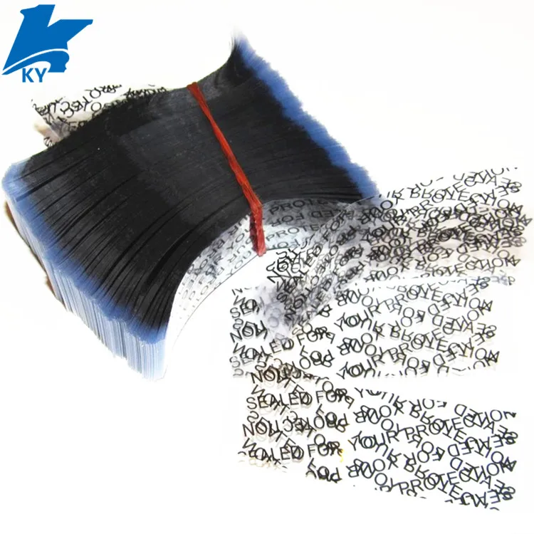 Sealed for your protection labels, shrink cap seal, cut shrink bands