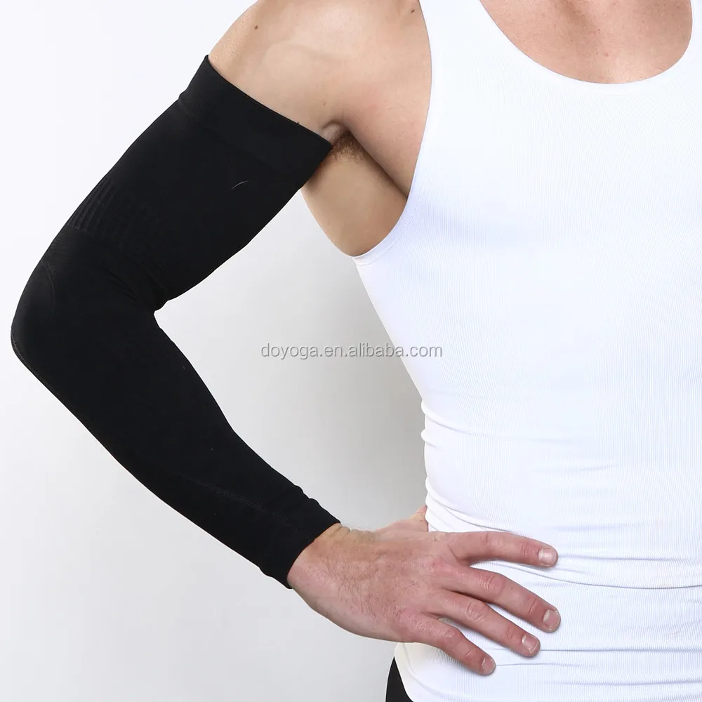 
custom cheap lycra sublimation compression cool arms sleeves 