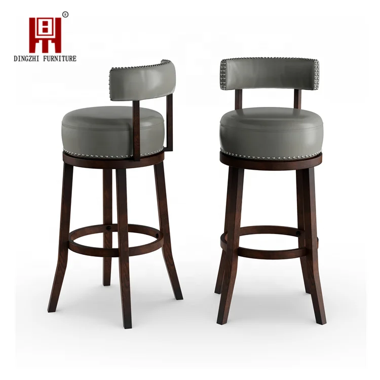 Деревянный высокий стул для кухни современного дизайна 2019, стул для кухни