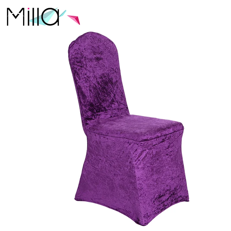 Элегантные Бархатные чехлы для банкетных