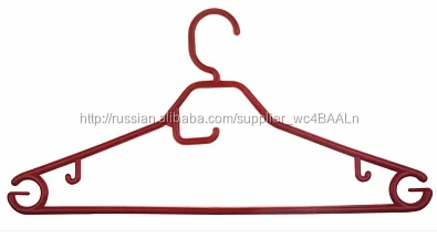 Вешалка для легкого платья р.48-50 красная