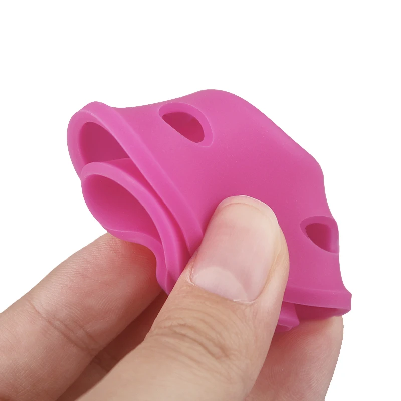 Маленькие силиконовые бигуди пластиковый резиновый ролик для волос