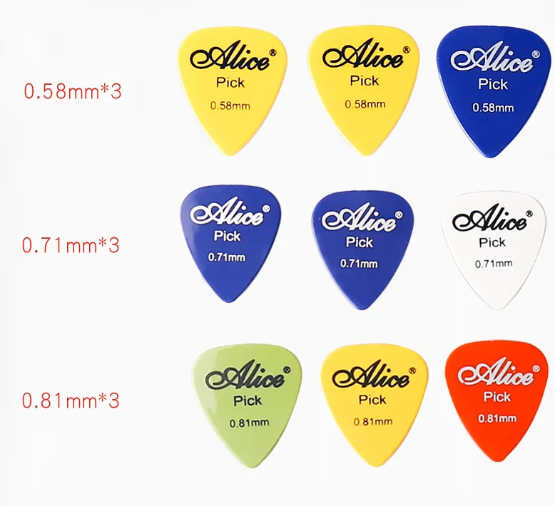 
OEM with wholesale high quality celluloid guitar picks for guitar plectrum 