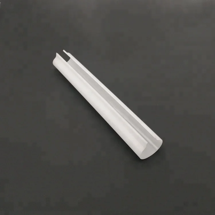 PC plastic extruded diffusion/milky/white cover for LED strips