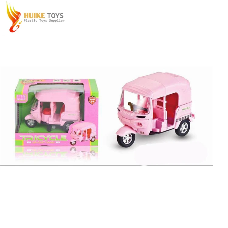 mini classic die cast tricycle motorcycles model with music light set