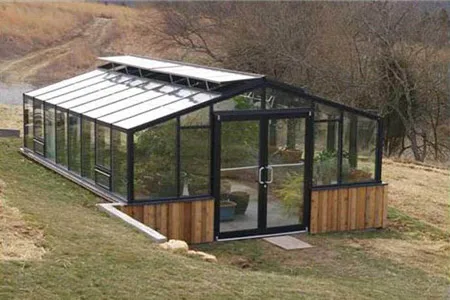 Алюминиевый стеклянный витринный шкаф и дом для коммерческих целей