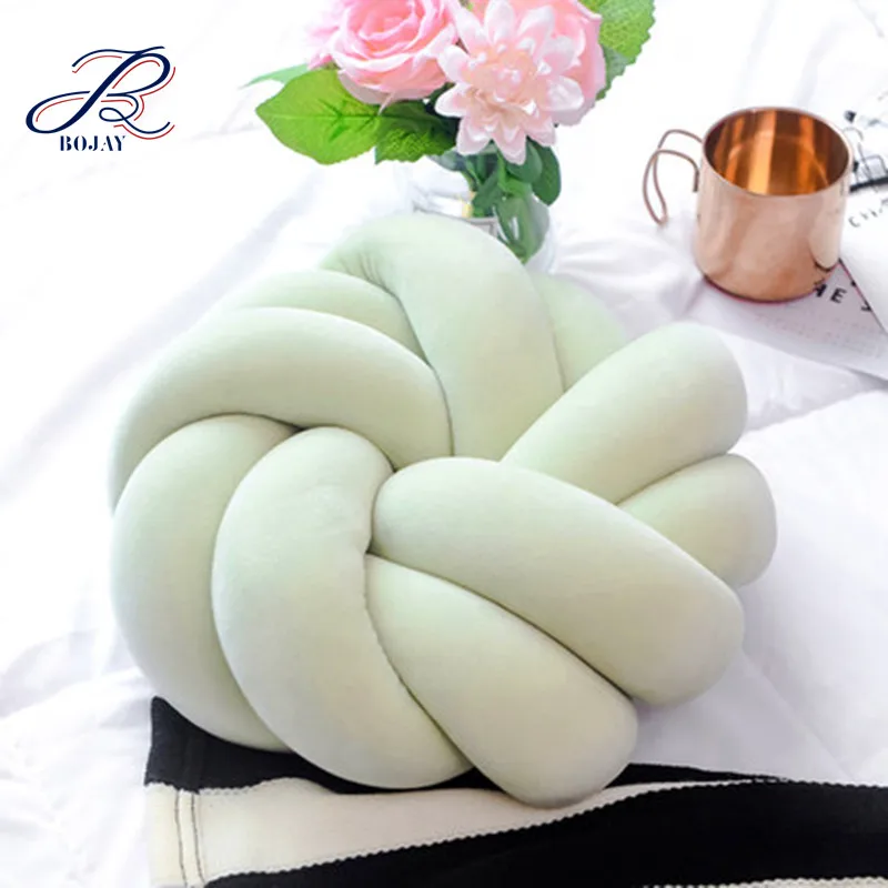 Chunky Knot Pillow Knot Cushion Decorative Pillow Bolster Pillow Crib Bedding Cushions Home Decor Baby Sheets Baby Shower Gift