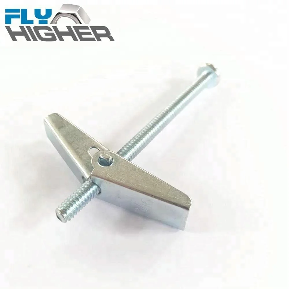 3/16X3 Gravity butterfly toggle anchor with screw