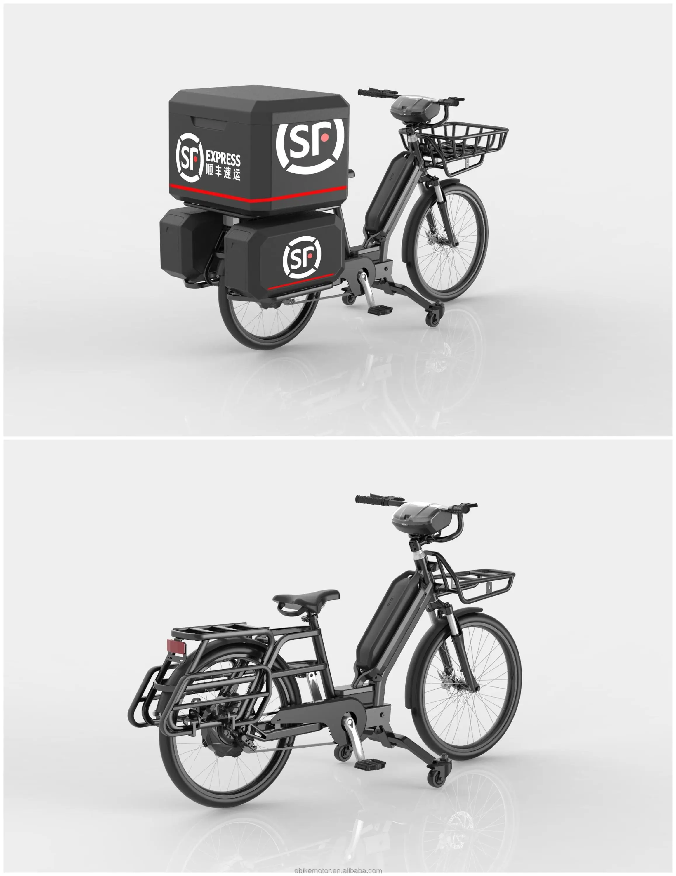 cargo ebike with larger carry capacity