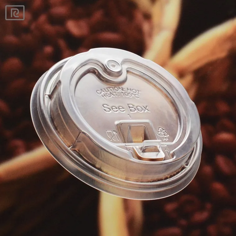 
K-P 90mm disposable coffee paper cup with lids 