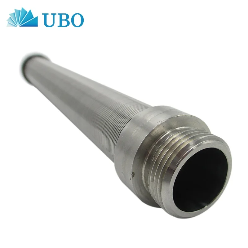 Johnson wedge v wire screen slot tube filter for backwash duplex strainer