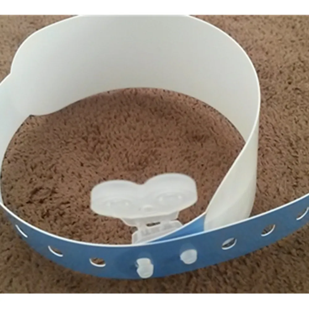 Высококачественные больничные одноразовые медицинские браслеты с идентификацией, кнопки с идентификацией пациента