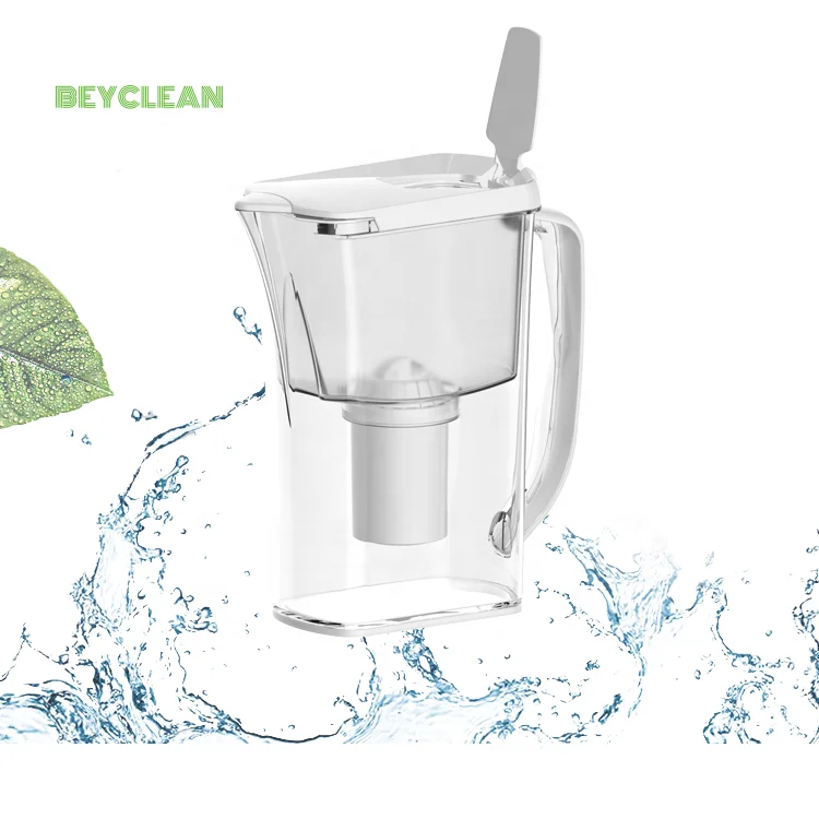 ABS plastic water filter filtering impurities water purifier pitcher (no timer version) kettle jug reduce water hardness