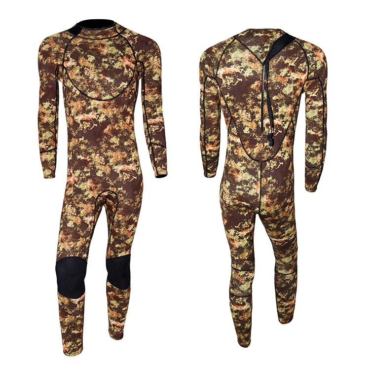 3 мм Мужской неопреновый гидрокостюм для подводной охоты с камуфляжным дизайном, гидрокостюм для серфинга