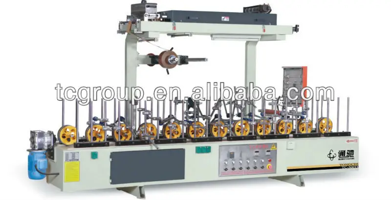 steel iron pipes profile laminating machine for curtains