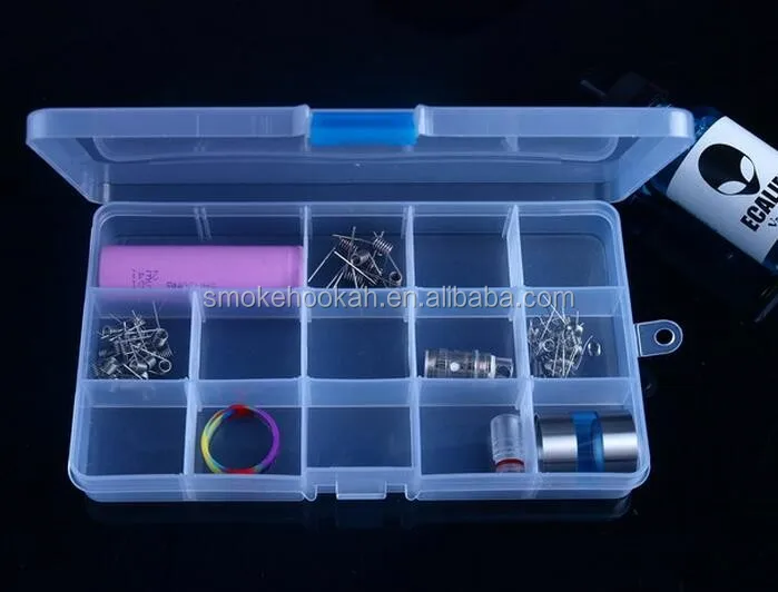 colorful DIY tool kit storage box carrying case e cig vaporizer carry case with square, round, oval shapes