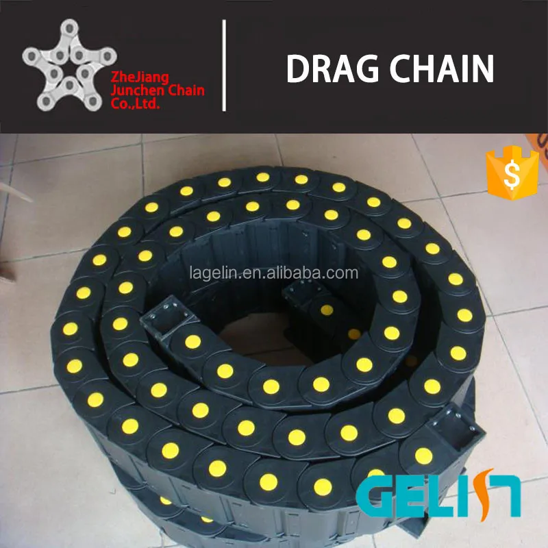 Усиленный производитель проволочной цепи из промышленного пластика с ЧПУ