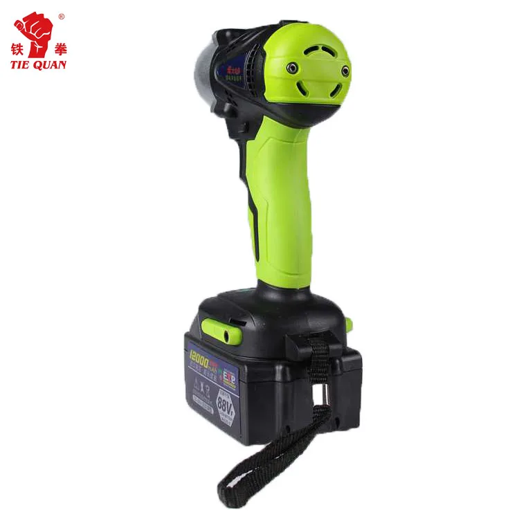 torque controlled electric cordless impact wrench