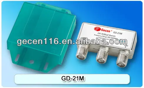 Diseqc 1,2/водонепроницаемый переключатель diseqc 2*1