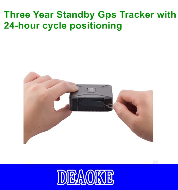 2021 newest big battery magnetic gps tracker with vibration alarm voice monitoring tk800b gps tracker for car truck container