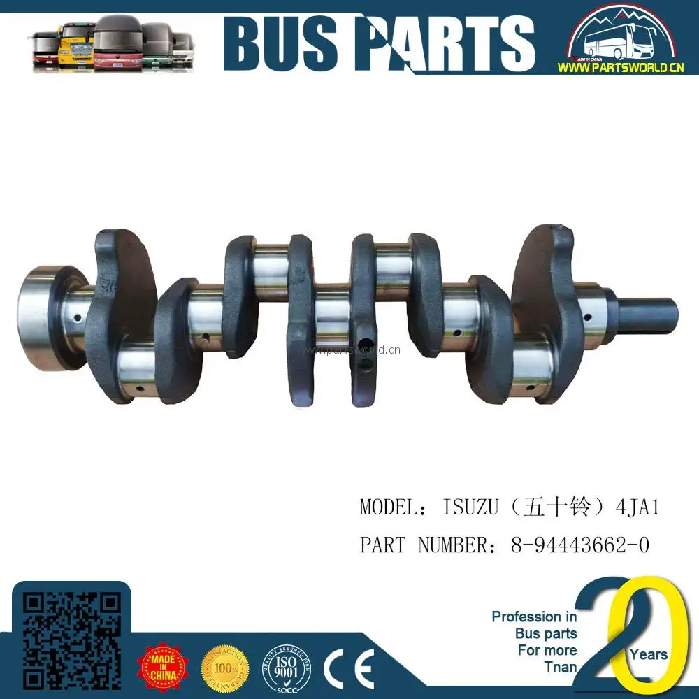 
Chinese bus parts shangchai diesel engine spare part crankshaft 06al102 Generator set 