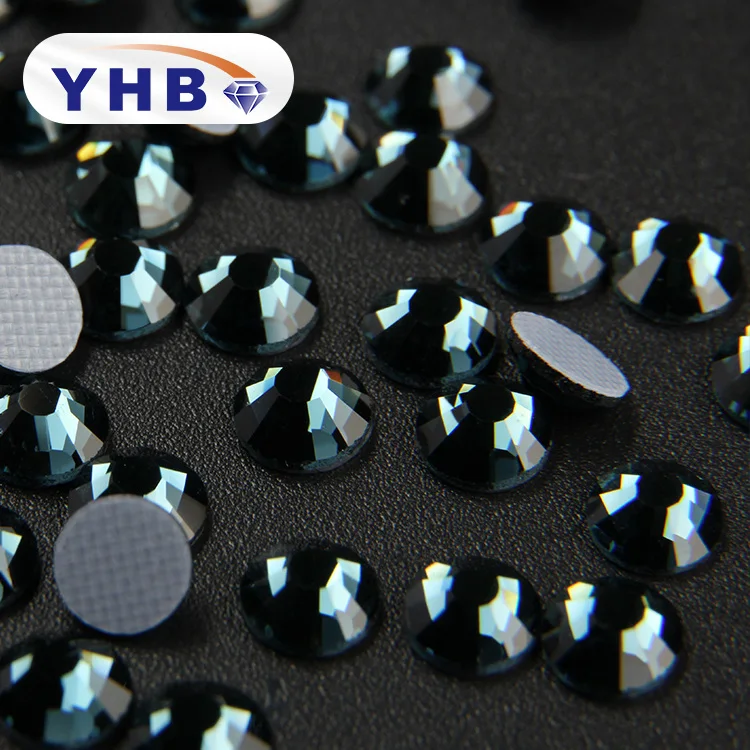 Горячая фиксация Стразы Китай YHB плоские стразы горячая Распродажа для купальников