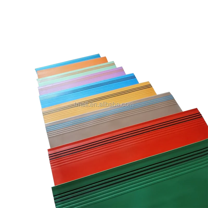 Beautiful and Easy Cleaning Plastic Stair Nose/ PVC Stair Tread
