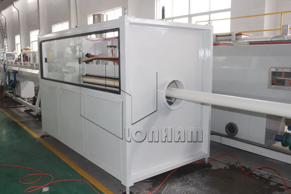 pvc paper cutting pipe machine