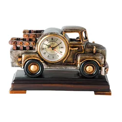 Car shaped tabletop truck luxury desk clock 1323M