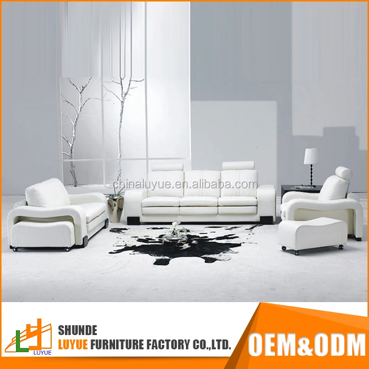 hot sale cheap modern genuine leather furniture living room sofa set fashionable sectional sofa