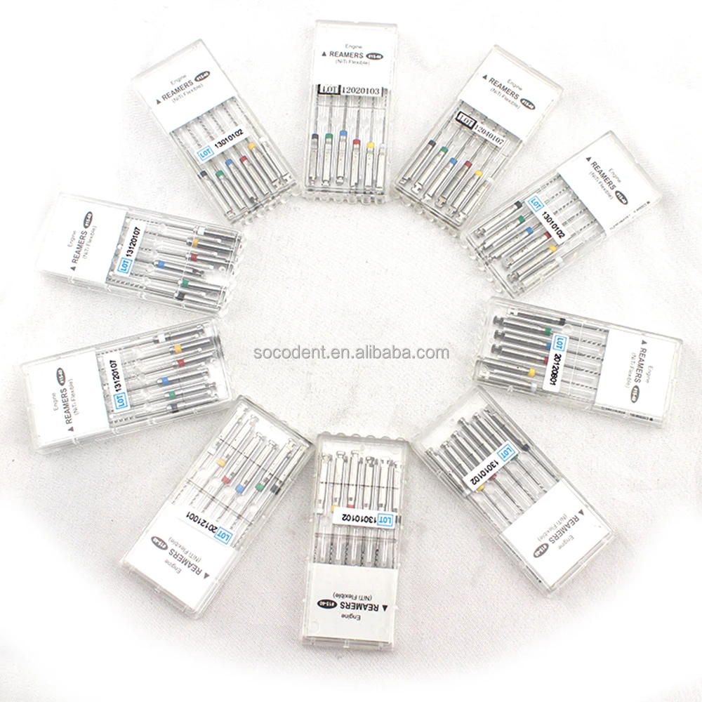 Dental endo files Strainless steel rotary use paste carrier