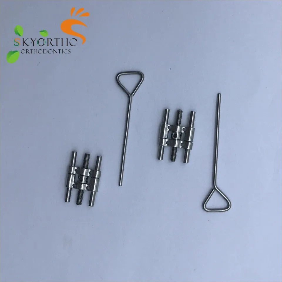 Orthodontic Palatal Expander hyrax Stainless steel Expansion Screw