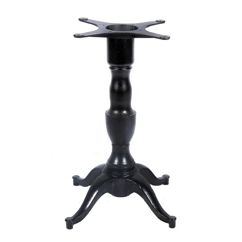 Chuangdi special design table base cast iron 3 legs heavy duty table base