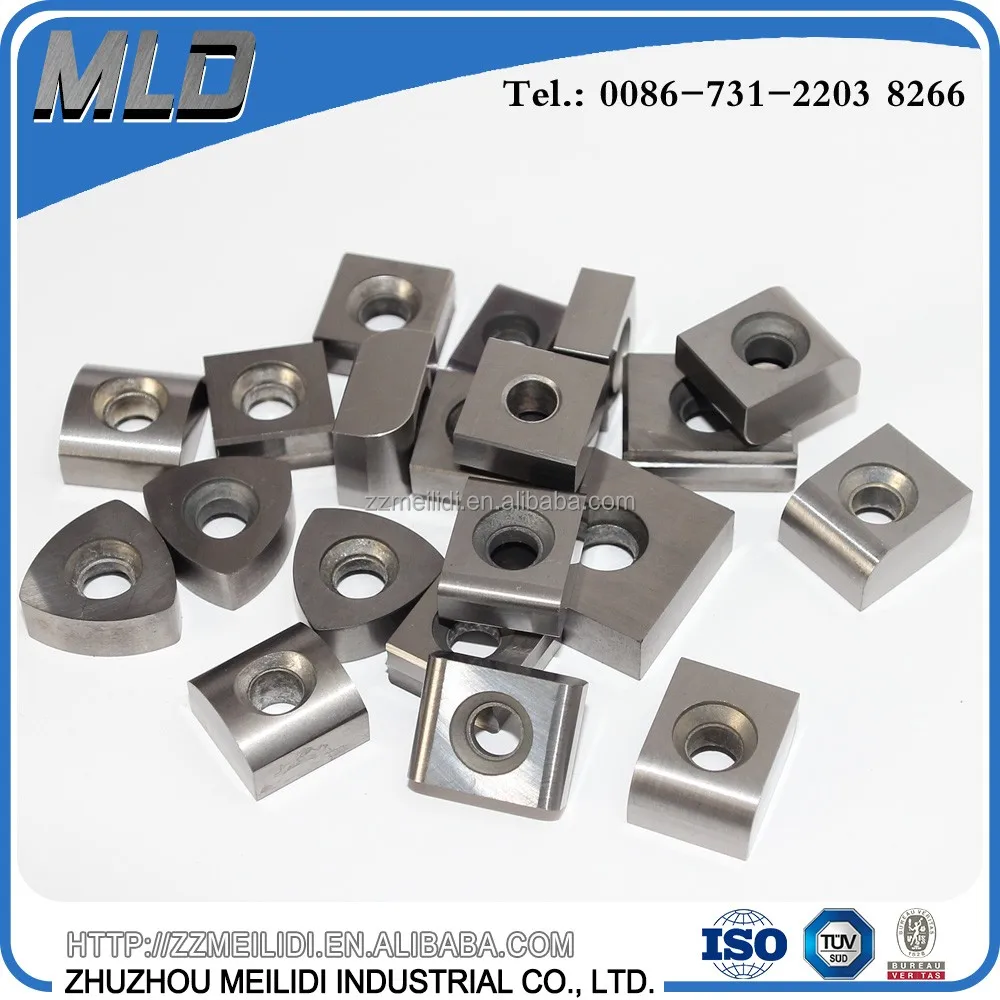 Metal Working use HIP Sintered Cemented Carbide Insert in Various Shapes
