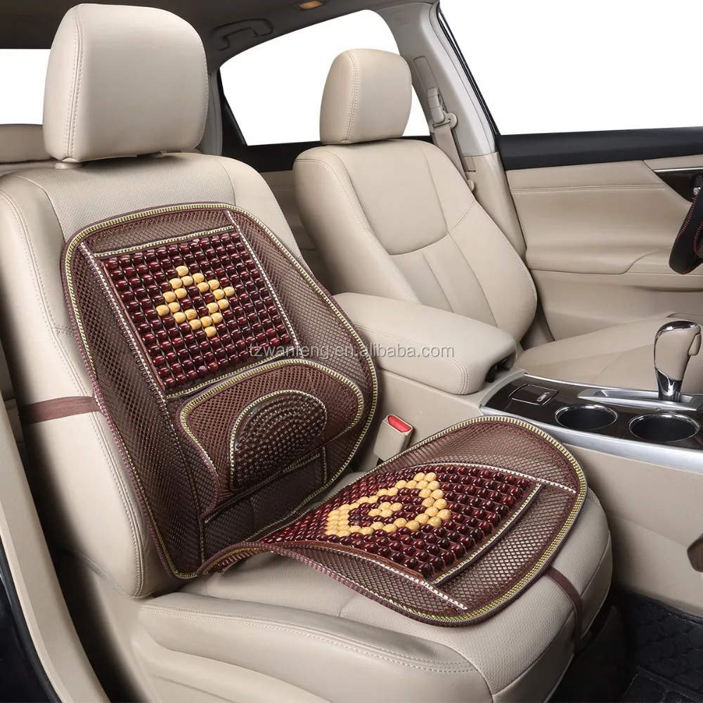 Автомобильная крутая Подушка дышащая деревянная подушка для массажа автомобильного сиденья с