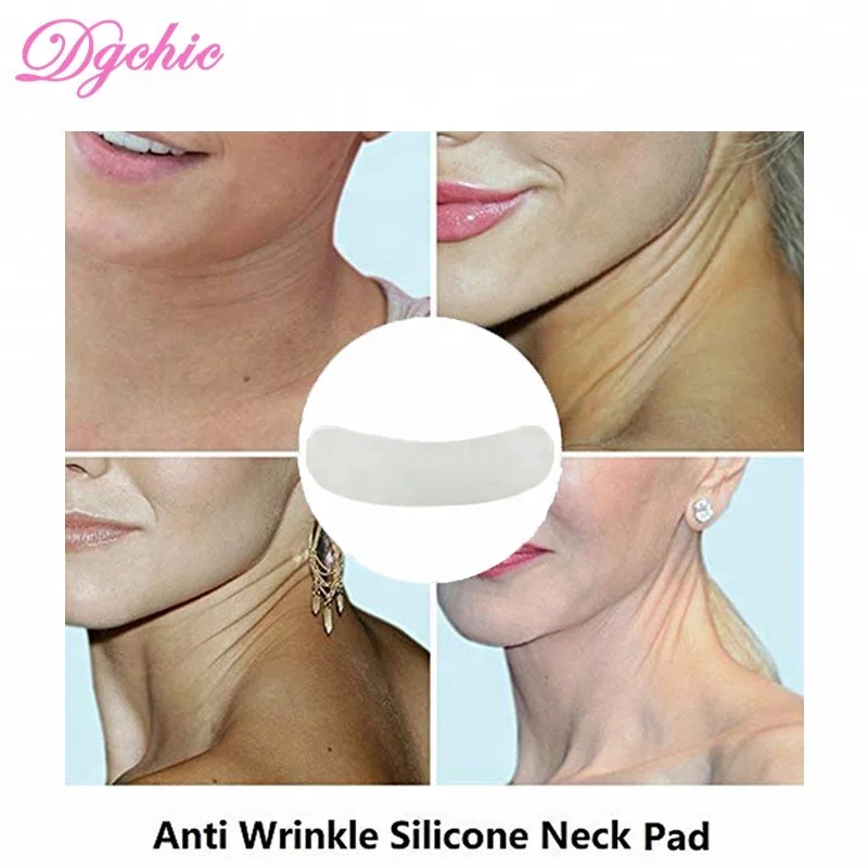 Reusable Ultra Thin Transparent Anti Wrinkle Silicone Neck Pad