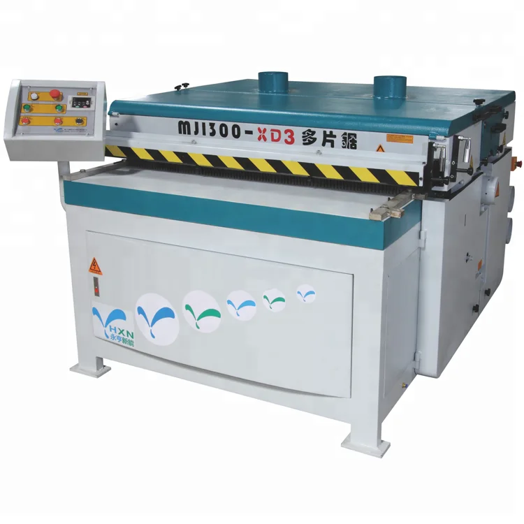 MJ1300-X3 акриловую поверхность каким-30 мм Толщина доска из древесно-волокнистой плиты средней плотности изготовления квадратных заготовок из дерева для резки автоматическая пила с несколькими насадками