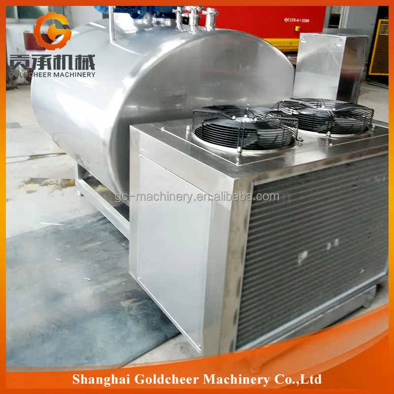 Хорошо польский нержавеющей стали используется бак охлаждения молока