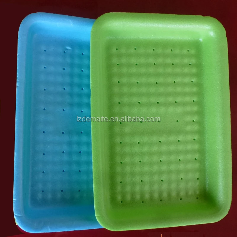 eco friendly water absorbing foam PS tray