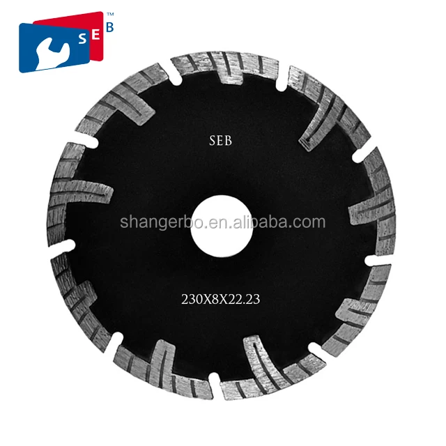 Wholesaler Hot Pressed Long Teeth 350mm / 14 inch Diamond Saw Blade for Granite Cutting