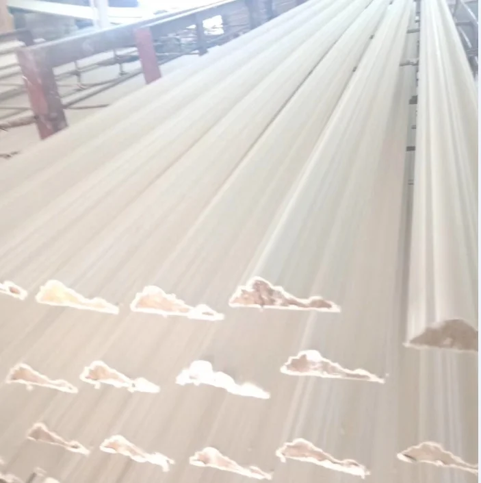 China Supplier White Customized Environmental Friendly Crown Modern Ceiling Corner Online Technical Support Film Coated 10%-12%
