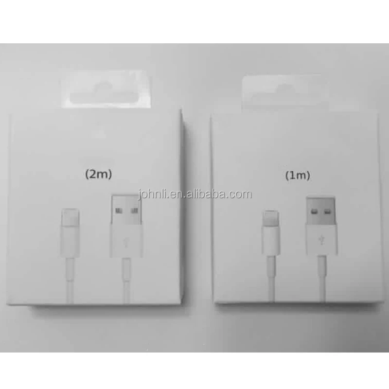 Original Genuine Foxconn cable with original package box for iphone mobile phone
