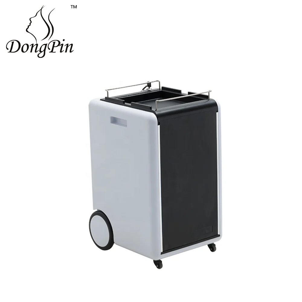 Cosmetic rolling makeup train case beauty hair salon equipment trolley travel case professional