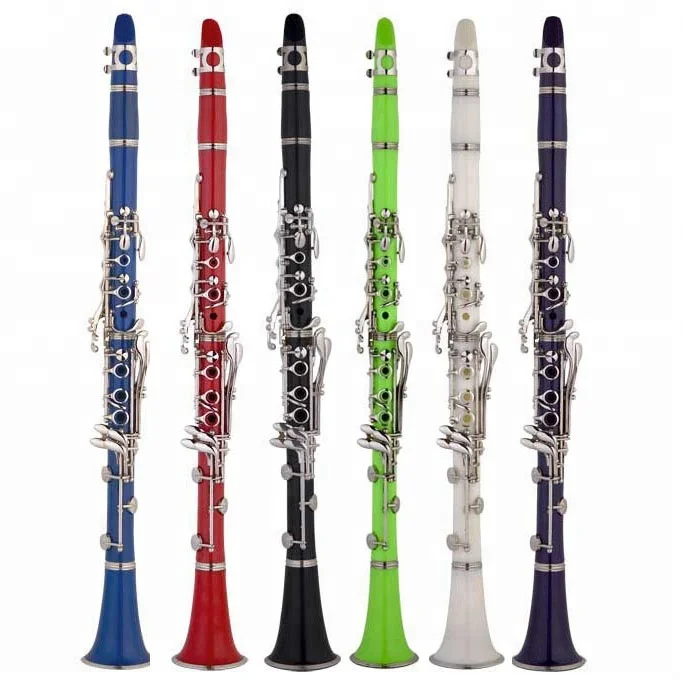 ABS Clarinet/ 17 Keys Clarinet/Color Clarinet with nickel keys