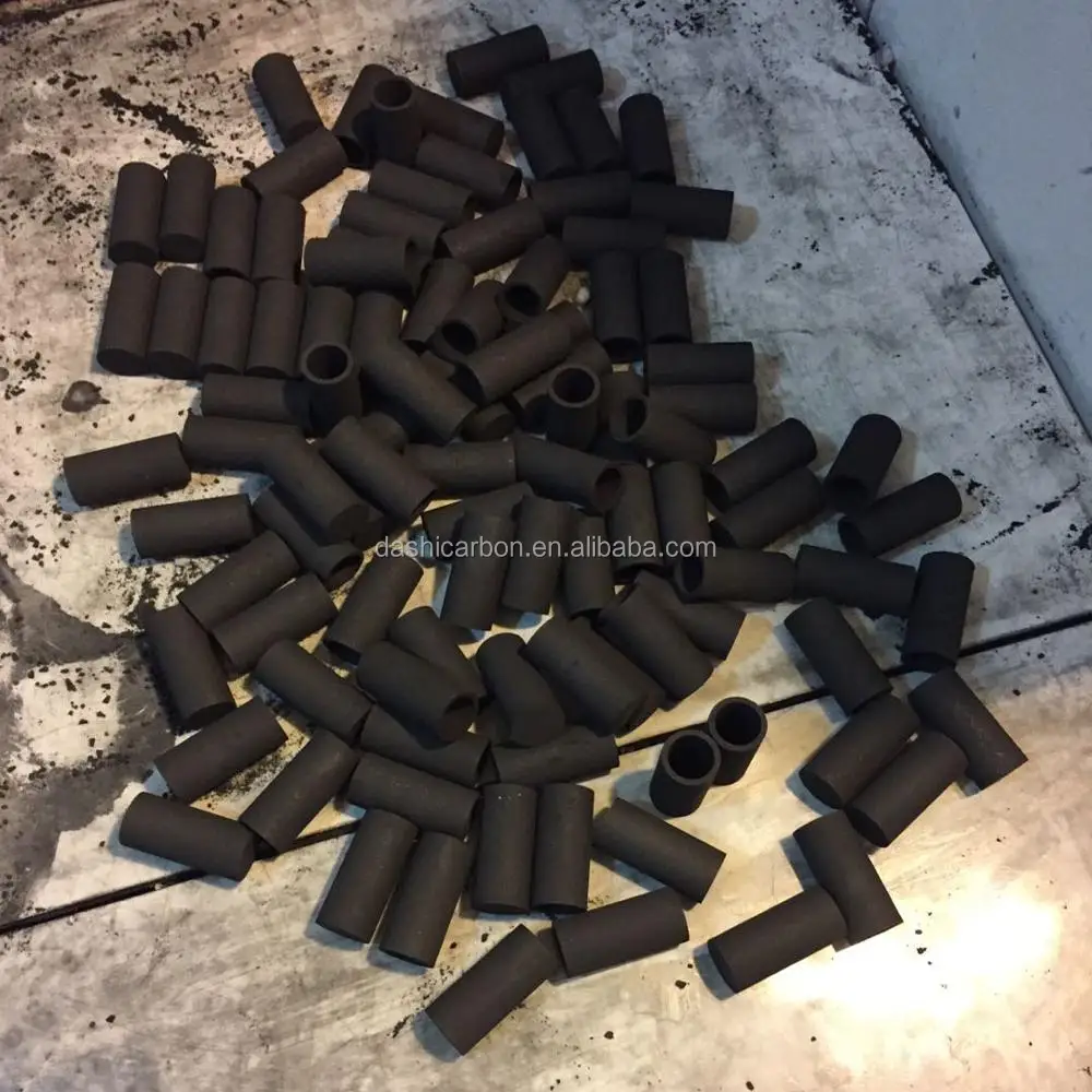 mini small size graphite crucible for lab test high purity high temperature resistance